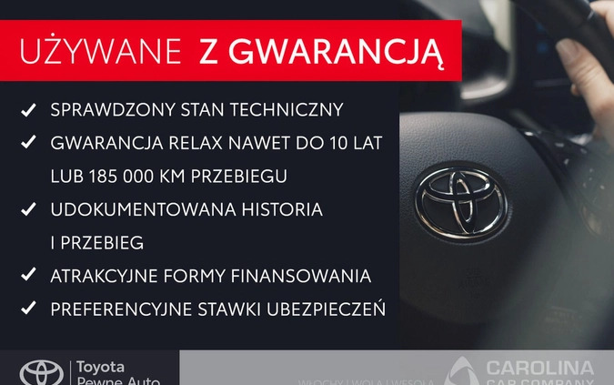 Toyota Yaris cena 84400 przebieg: 39862, rok produkcji 2020 z Warszawa małe 121